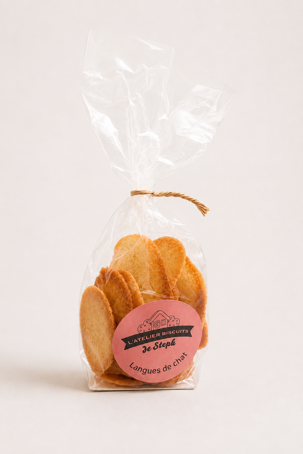 Sachet de langues de chat croustillantes