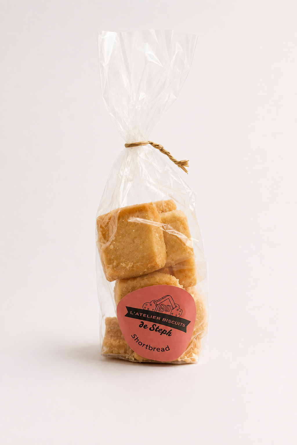 Sachet de shortbreads, sablés écossais épais et sans œuf